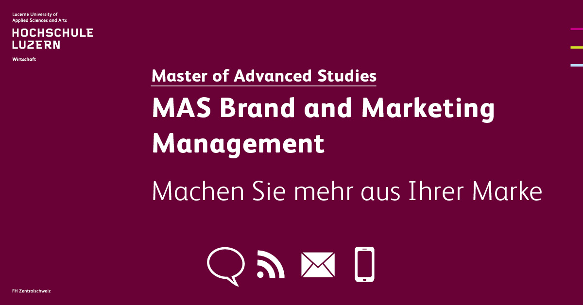 Mas Brand And Marketing Management Lucerne University Of Applied Sciences And Arts